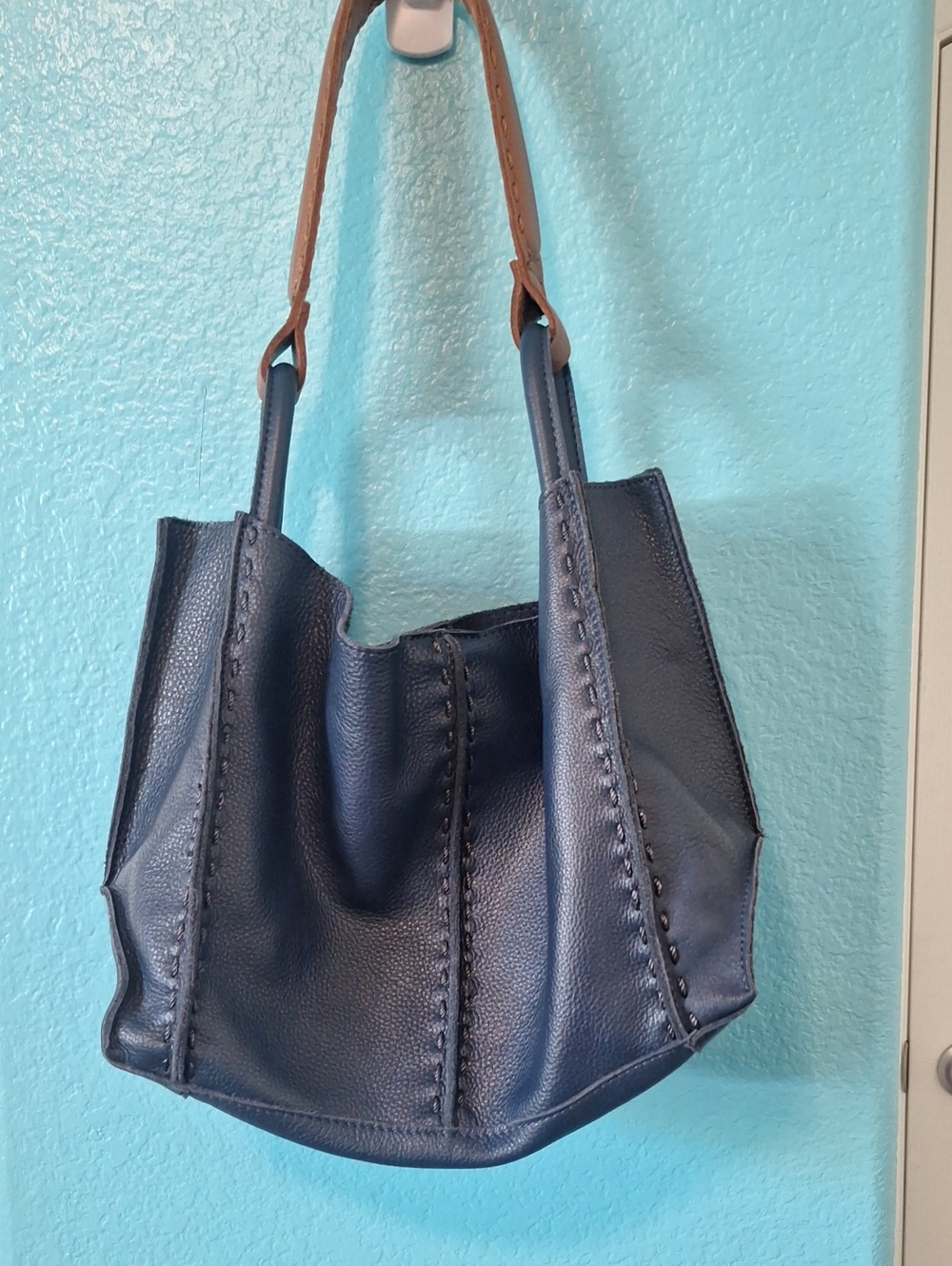TheSak Los FELIZ TOTE BAG- Navy Blue